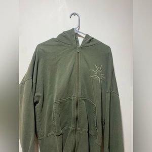 Aerie offline green sweatshirt